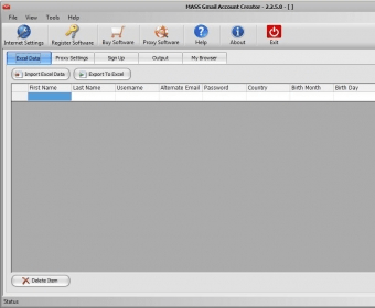 Auto Gmail Account Creator software, free download