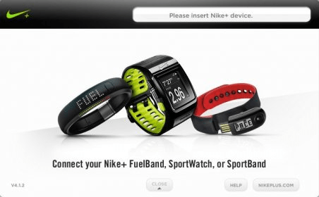 Nike+ Connect Download sus datos de dispositivo a su cuenta Nikeplus.com