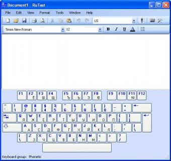 RuTast Download - RuTast-Software to write Cyrillic letters, using a ...