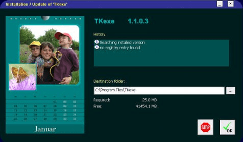 TKexe 1.1 Download (Free) - Kalender.exe