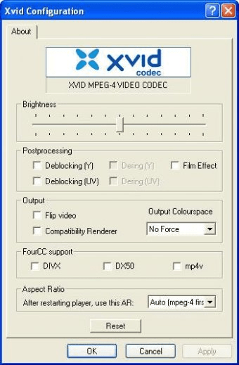 xvid video codec for mx player