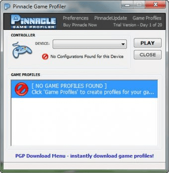 free pinnacle profiler