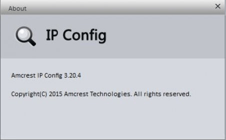 amcrest ip config