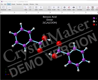 compare structures in crystalmaker