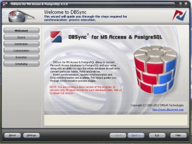 DBSync for MS Access & PostgreSQL Download - A reliable bi-directional ...