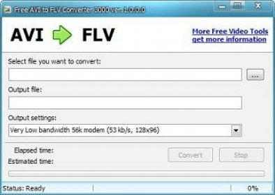free avi to flv video converter