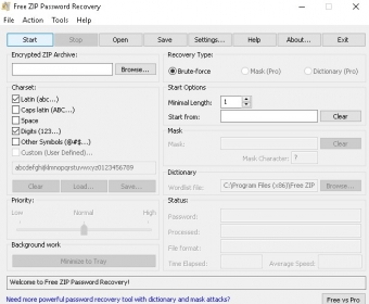 zip password recovery professional has closed zip password recovery professional has closed