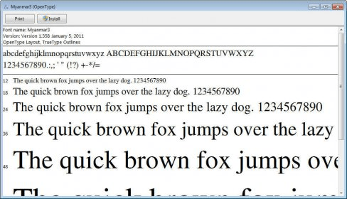 Myanmar 3 Font Download For Mac