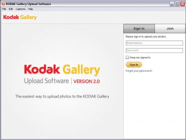 KODAK Gallery Upload Software Download - Easy way to manage photos