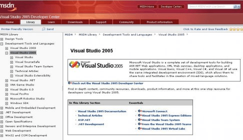 Msdn Library For Visual Studio 05 Download Advtstub Exe