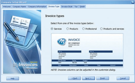 my invoices and estimates deluxe help