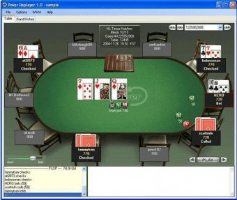 Poker hand replayer software