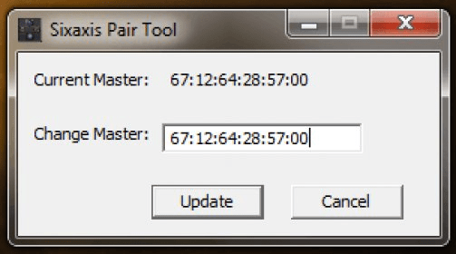 sixaxis pair tool change master
