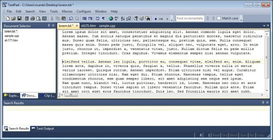 plain text editor notepad