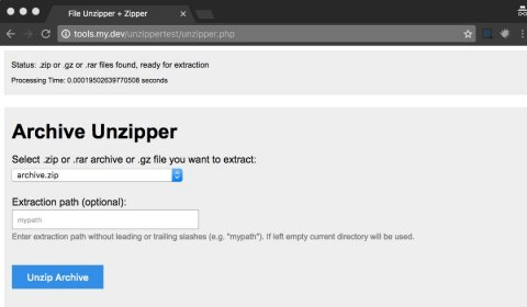 open source unzipper