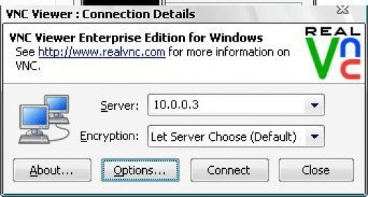 download the new for windows VNC Connect Enterprise 7.6.0