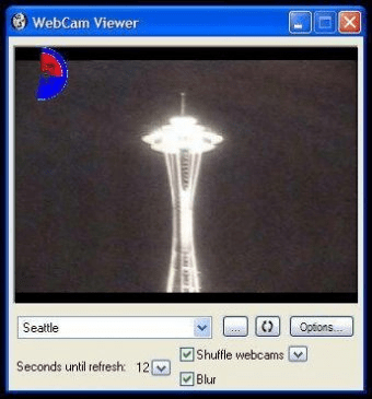 full screen webcam viewer