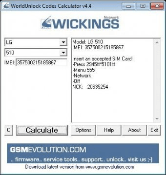 worldunlock codes calculator v5 systems