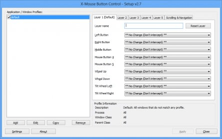 ikincil mesafe Yasaya göre  X-Mouse Button Control 2.2 Download - XMouseButtonControl.exe