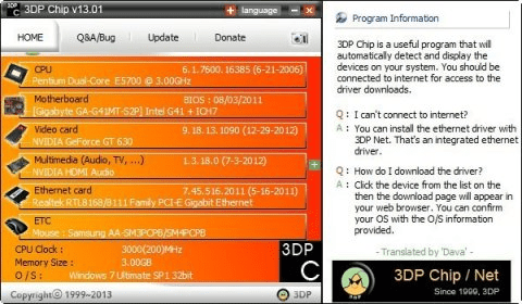 3dp chip for windows 7 free download