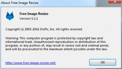 free program to resize pictures