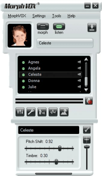 morphvox pro female voice settings