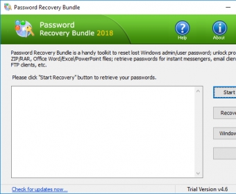 Password Recovery Bundle 2018 4.6 Download (Free Trial)...