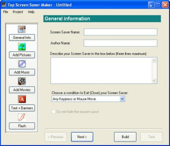 screen saver executable name