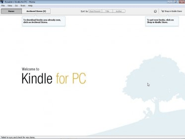 kindle for pc 1.17 automatically updating to 1.25