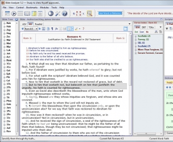 free bible analyzer bible software