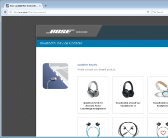 januar Økonomi hoppe Bose Updater Download - Update the firmware/software of Bose  Bluetooth-enabled audio devices