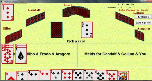 canasta card game from special k canasta card game from special k