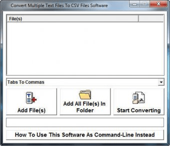 convert text file to csv