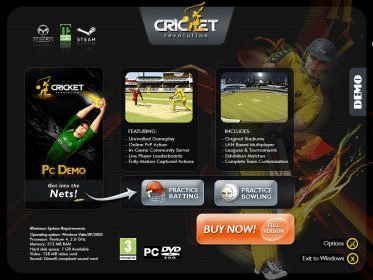 cricket revolution pc requirements
