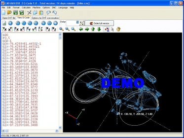 how to convert dxf to gcode scan2cad