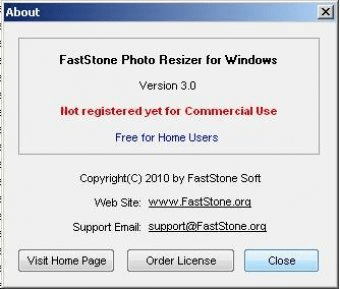 is faststone image resizer free