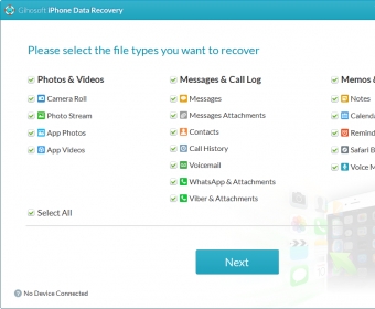 gihosoft iphone data recovery registration code 8.1.4
