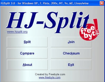 www freebyte com hjsplit