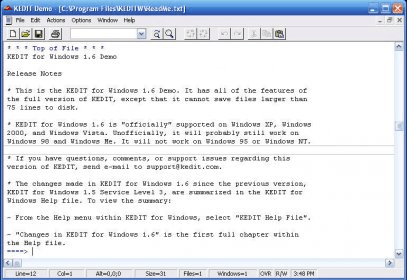 Kedit For Windows Download Mansfield Software Group S Text Editor For Windows