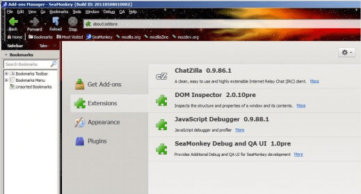 seamonkey for windows xp