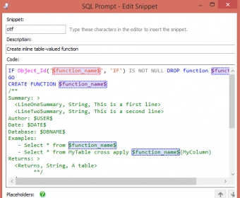 sql prompt pro