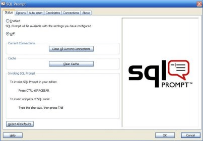 sql prompt download update