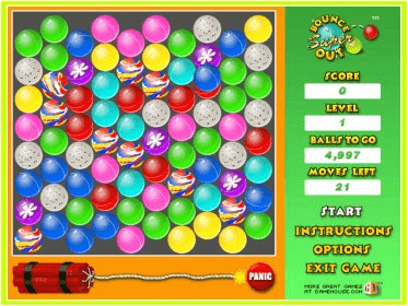 Super bounce ball spiel