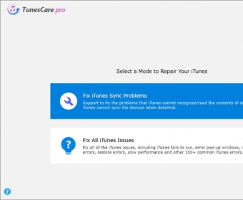 TunesCare Download - ITunes repair tool to fix all iTunes syncing problems