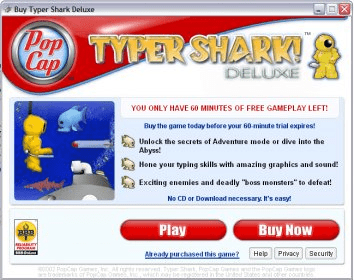 type a shark game