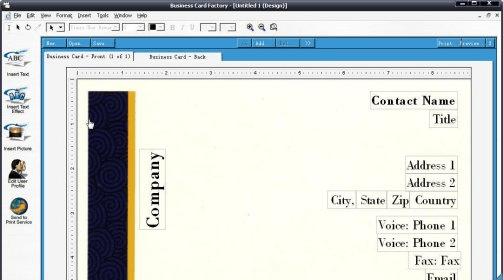 Business Card Factory Deluxe 4.0