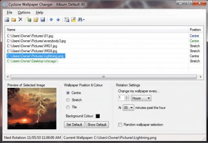 Windows Wallpaper Changer download  SourceForgenet