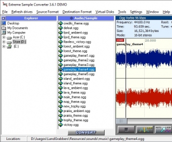 extreme sample converter air