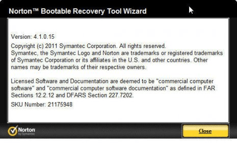 Norton Bootable Recovery Tool Keygen Only