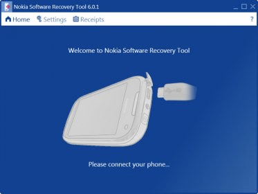 como usar o nokia software recovery tool